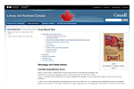 LIBRARIES & ARCHIVES OF CANADA 